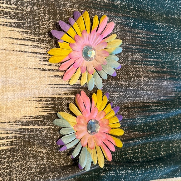 Hair Flowers Set of 2 - Picture 1 of 2